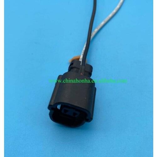 2/5/10pcs 2 pin car waterproof reversing radar probe sensor electrical adapter socket wire connector 1.2mm female 7283-8720-30