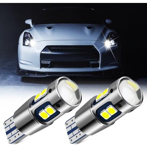 2PCS T10 W5W Super Bright LED Car Parking Lights for DAIHATSU terios sirion yrv charade mira Tesla Roadster Model 3 Model S X