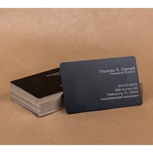 50Pcs Blank Sublimation Metal Name Card Custom Blank Printing Business Cards Kit A0NF