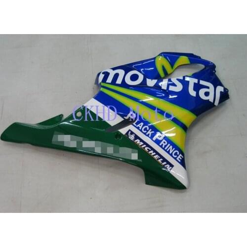 CBR600F4I motorcycle bike for HONDA CBR600 F4I 2001 2002 2003 01-02-03 Fairing Left & Right Side Mid Cover ABS plastic