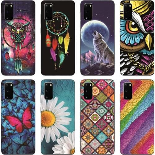 For Samsung Galaxy S20 Case Silicon TPU Cover For Samsung Galaxy S20 PLUS Phone Case For Samsung Galaxy S20 Ultra S 20 + Case