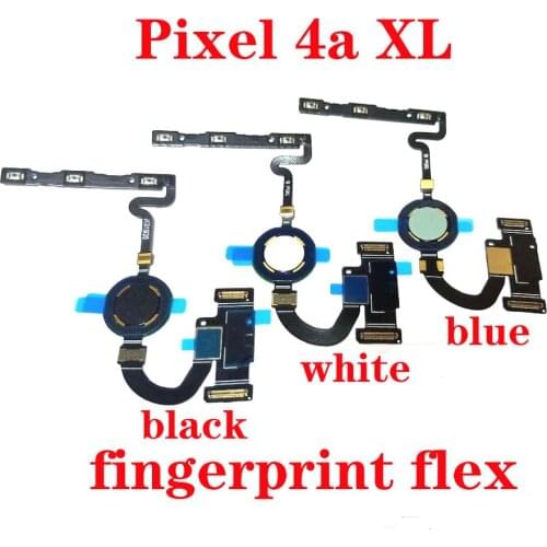 For Google Pixel 4a Pixel 4a XL Touch ID Fingerprint Sensor Flex Home Menu Button Flex Cable