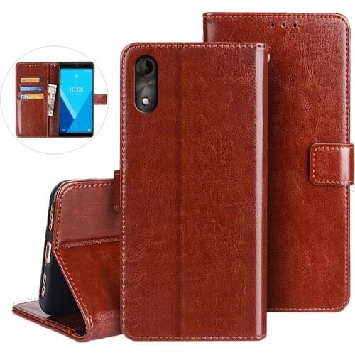 For Wiko Y51 Case Leather Case On For Coque Wiko Sunny 5 Lite Sunny5 Lite Premium Magnetic Flip Wallet Cover Phone Case Fundas