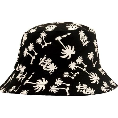 New autumn hat leaves Fisherman Hat female Korean casual student fashion hip lovers hat панамы панама coconut tree bucket hat