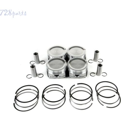 1.8T Piston&Ring Assembly Fit For VW Golf GTI Jetta Bora mk4 Passat B5 Audi A4 TT Quattro 06B198151B AWM AWP ATW AEB