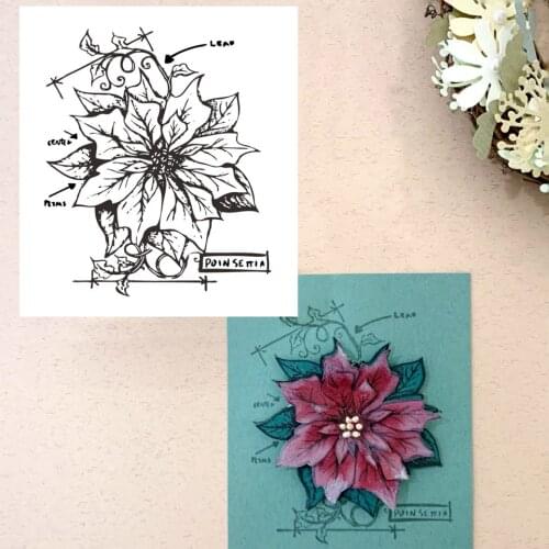 10*11 Glory Morning Transparent Clear Silicone Stamp Seal for DIY Scrapbooking Photo Album Decorative Clear Stamps Sheet