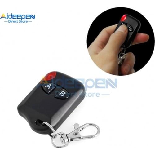 DC 12V 433MHz 2 Channel RF Wireless Remote Control Transmitter For Garage Roller Curtain Door Locks Smart Home Improvement