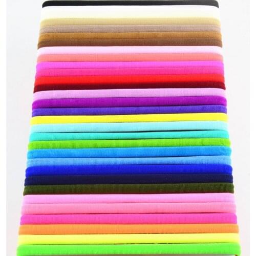 Multicolor Baby Elastic Headband Infant Toddler Candy Color Hairband Hair Accessories High Quality Wholesale Price