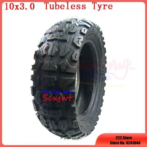 2020 NEW 10x3.0 10x3.00 electric scooter Tubeless tire 10*3.0 scooter vacuum off-road tyre 10 inch widening and thickening tire