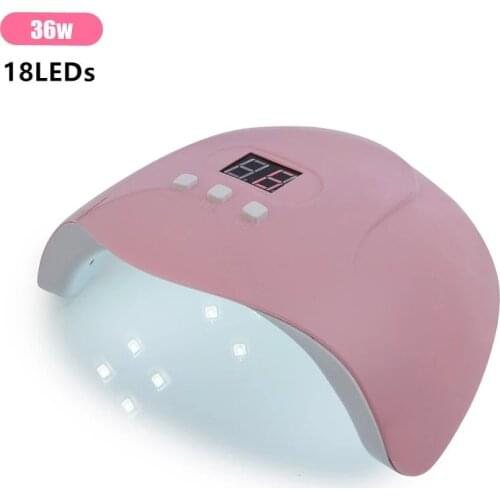 36W LED Lamp Nail Dryer For Fast Curing UV Gel Nail Polish With Motion Sensor Phototherapy Manicure Tools New Lamp For Manicure