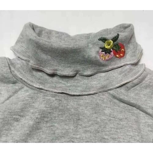 Children bottoming shirts children baby girls autumn and winter long sleeve spring kids girls thermal underwear tops P5254