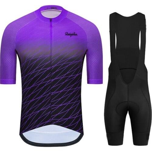 Ralvpha 2021 Cycling Jerseys Bike Wear Clothes Quick-Dry Bib Gel Sets Clothing Ropa Ciclismo Uniformes Maillot Sport Wear