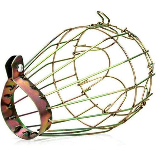 Retro Vintage Industrial Lamp Covers Pendant Trouble Light Bulb Guard Wire Cage Ceiling Hanging Bars Cafe Lamp Shade