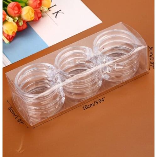 Y1UD High quality plastic shower ring for easy sliding on standard shower rods (12 per set, easy to snap)