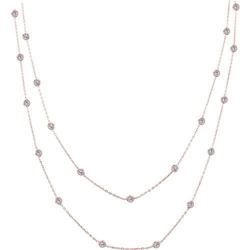 XSilver Stone Silver Necklace