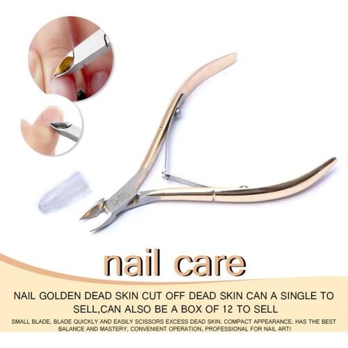 1PC cuticle scissors Toenail Cuticle Nipper Trimming Stainless Steel Nail Clipper Cutter Cuticle Scissor Plier Manicure Tool