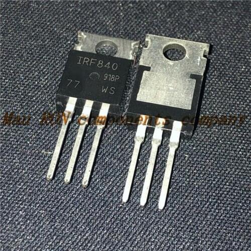 10PCS/LOT IRF840 IRF840PBF TO220 TO-220 new original In Stock