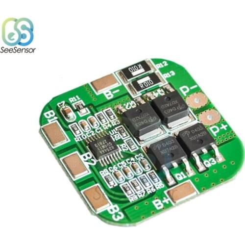 4S 14.8V / 16.8V 20A Li-ion BMS PCM Battery Protection Board BMS PCM for LicoO2 Limn2O4 18650 LithiumBattery Integrated Circuits