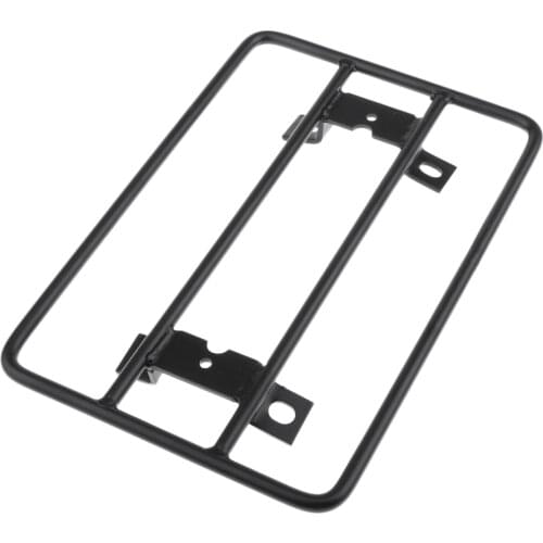 Motorcycle Luggage Rack, Rear Seat Fender Support Shelf for Yamaha Bolt / R-Spec, XV950R 2014-2018, Stainless Steel , Black