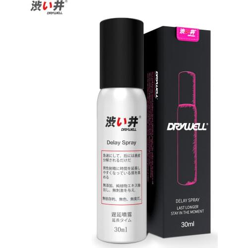 DRY WELL Delay Ejaculation Spray for Men No Side Effect Male Sex Enhancement Penis Spray for Delay Sex Products Desensitizers