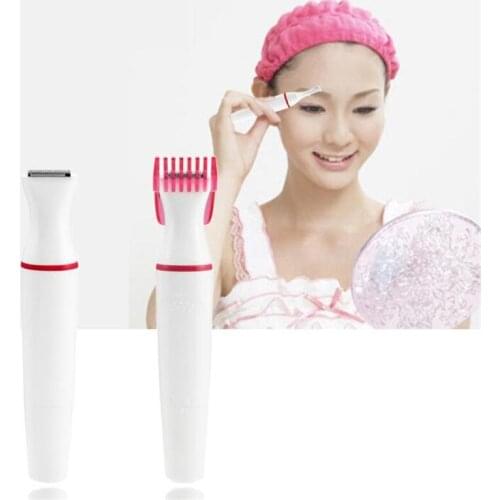 Hot 100pcs/lot Multifunction Electric Epilator 5 in 1 Women Face Underarm Bikini Hair Removal Device Remover Mini Female Shaver