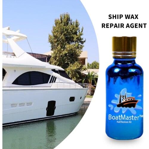 Boat Hull Paint Repair Wax Waterproof Anti-fade Anti-fouling Repair Scratches Agent For Ships Of Any Color Dropshipping