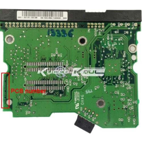 HDD PCB logic board 2060-001179-003 REV A for WD 3.5 IDE/PATA hard drive repair data recovery