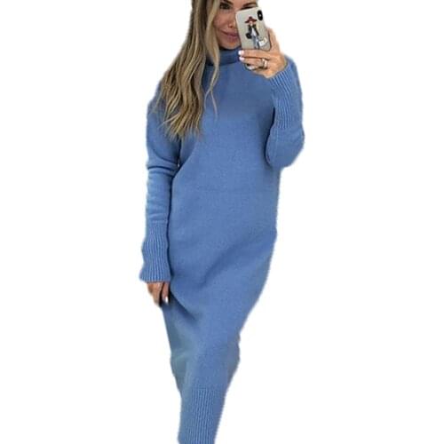 MVGIRLRU Fashionable Knitted Dresses