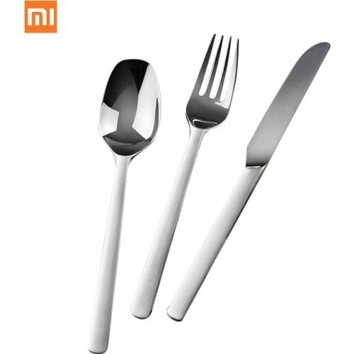 Xiaomi Tableware Cutlery Set Stainless Steel Spoons Knives Forks Mijia Home Tableware Dinnerware Kitchen