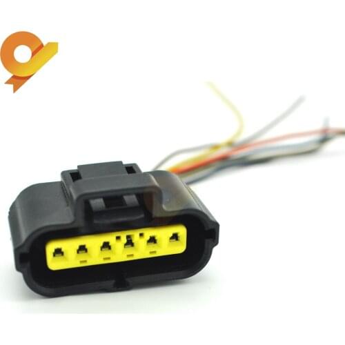 Mass Air Flow Meter MAF Sensor plug pigtail For Ford F150 E150 250 Contour Mercury Cougar V6 2.5 3.8 4.2L F6DF-12B579-EA