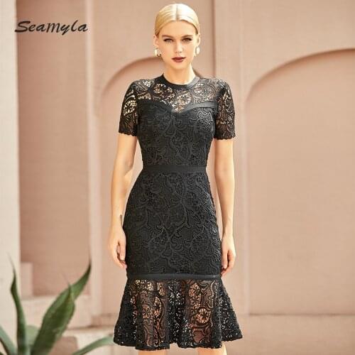 Модные трикотажные платья Seamyla China At AliExpress