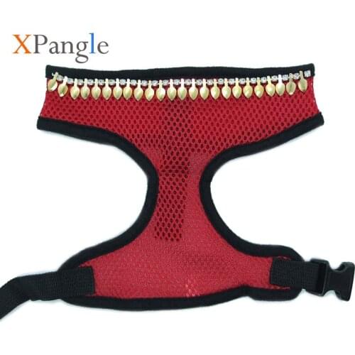 XPangle Vest Dog Harness for Chihuahua Bulldog Puppy Soft Mesh Pet Harness for Dogs Cats Small Medium Nylon Chest Strap Petshop