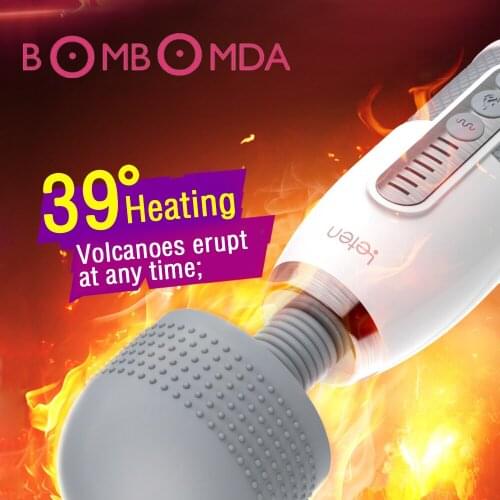 Magic Wand Vibrator Smart Heating AV Stick Sex Toys for Adults Women Vagina G Spot Clitoris Stimulator Female Masturbator 2 Type