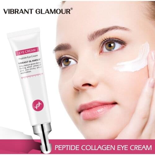 Peptide Collagen Anti Wrinkle Eye Cream Remove Eye Bag Fat Granule Anti Puffiness Moisturizing Cream Skin Care ByVIBRANT GLAMOUR