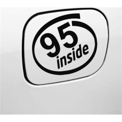 11*12cm car sticker gasoline petrol ai-95 inside auto sticker car stickers removable N557