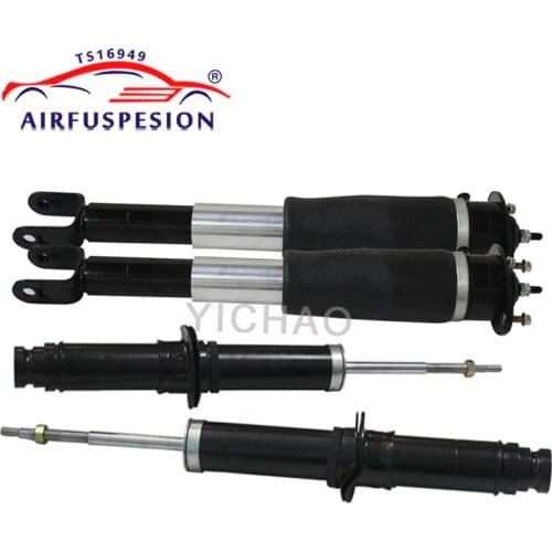 4pcs Front + Rear Air Strut with Electric For Cadillac SRX 2004-2009 Air Suspension Shock Absorber 19302764 15145221 19300030