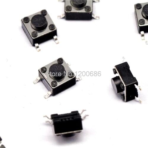 6 * 6 * 4.5MM touch switch patch 4 feet micro switch / button switch