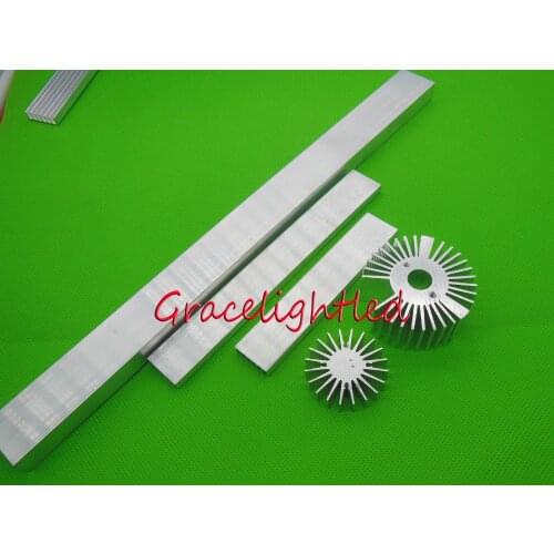 100 150 300mm High Power LED aluminum Heatsink for 1w 3w 5w 10W 10*3W led light