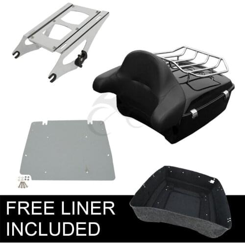 Motorcycle King Pack Trunk For Harley Tour Pack Touring Road King Street Road Glide Special FLTRXS 2014-2019 2018
