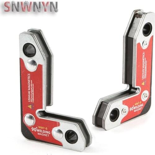2pcs Inside/Outside 90 Degree Welding Magnets Holder Strong 30 60 90 Angles Neodymium NdFeB Magnetic Clamp