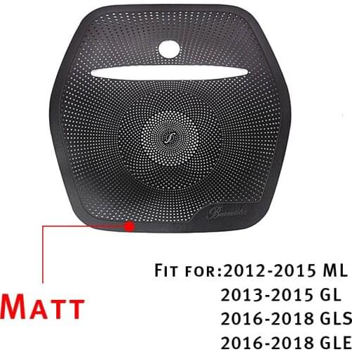 For Mercedes Benz GLE ML W166 GL X166 GLS Car Styling Car Loudspeaper Deco Car Audio Sticker Car Stereo Cover Auto Trim Interior