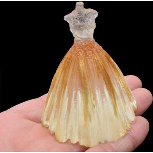Wedding Dress Skirt Silicone Resin Mold Princess Dress Resin Mold Craft Tools