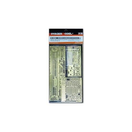 KNL HOBBY Voyager Model PE35582 BTR-70 late-type / SPW 70 wheeled armored vehicles to upgrade with metal etching