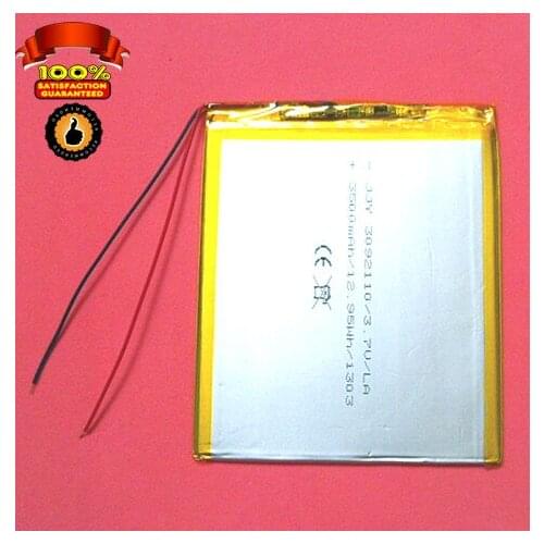 New Hot A 3092110 3.7V large capacity lithium polymer battery lanchen M2 quad core lithium battery 3500mah thin general youth