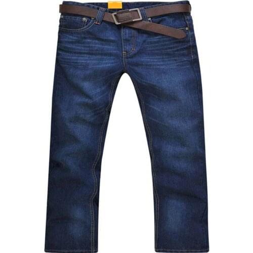 New 2019 best quality brand jeans men cotton straight designer jeans large size for mens jeans 5XL 716