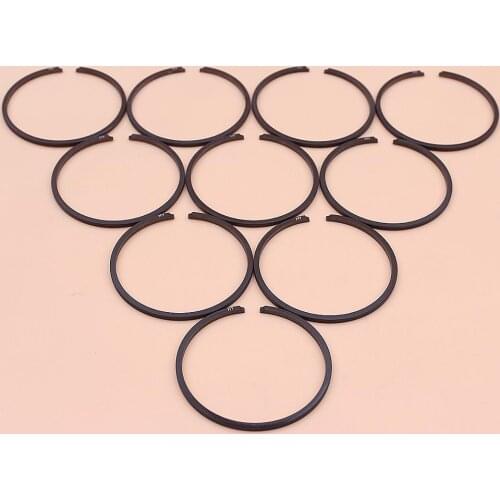 10pcs/lot Piston Rings For Chainsaw Strimmer Hedge Trimmer Brushcutter Part 36mm X 1.5mm