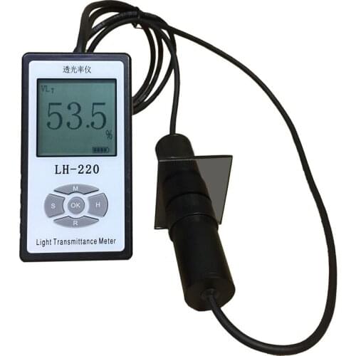 Solar power meter Split light Transmittance Tester Professional for Glass/solar film/PVC light Transmittance Measurement