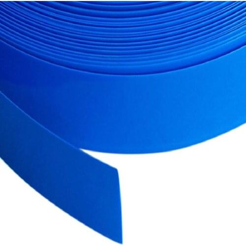 Width 82mm Diameter 52mm PVC Heat-Shrinkable Tube Film Model Accessories Protection Case Pack Wire Cable Sleeve-3/5/10Meters