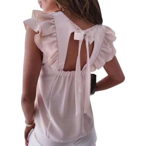 SLLINK Sleeveless Blouses