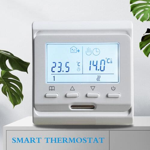 M6 220V LCD Programmable Electric Digital Floor Heating Room Air Thermostat Warm Floor Controller( 1PC) Termostato calefaccion